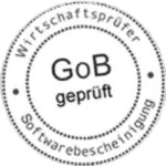 GoB geprueft - fimox Buchhaltungssoftware
