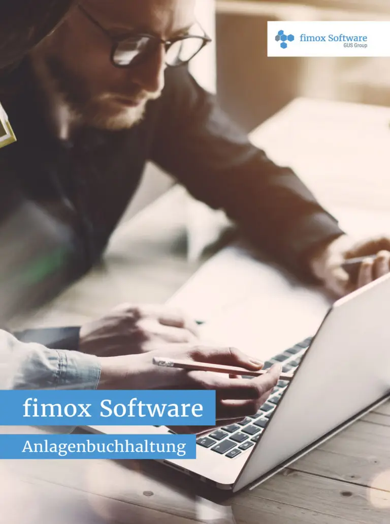 Anlagenbuchhaltung Software fimox cover - fimox Buchhaltungssoftware